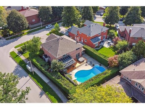 1121 Manor Road, Oakville, ON - Outdoor With In Ground Pool With View