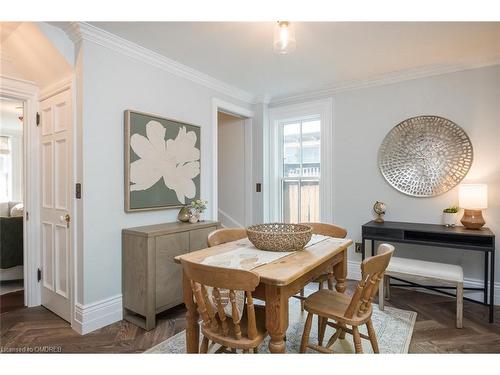 49 James Street, Milton, ON - Indoor Photo Showing Dining Room