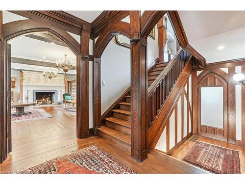 353 Sulphur Springs Road, Hamilton, ON - Indoor Photo Showing Other Room With Fireplace