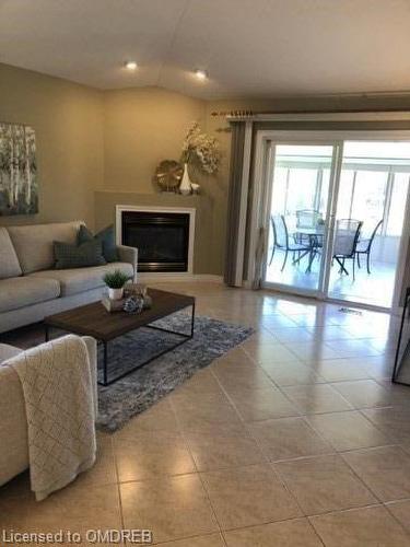 11056 Firgrove Drive, Windsor, ON - Indoor Photo Showing Living Room With Fireplace