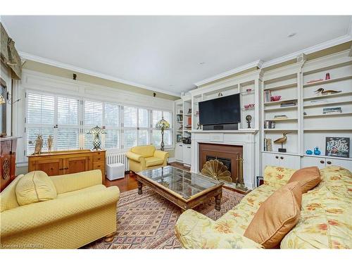 103 Thomas Street, Milton, ON - Indoor Photo Showing Living Room With Fireplace