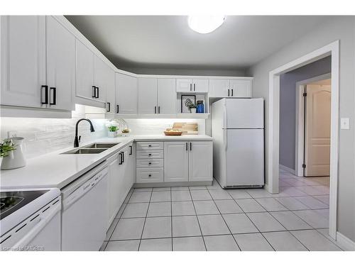 27-47 Main Street N, Hamilton, ON - Indoor Photo Showing Kitchen With Double Sink