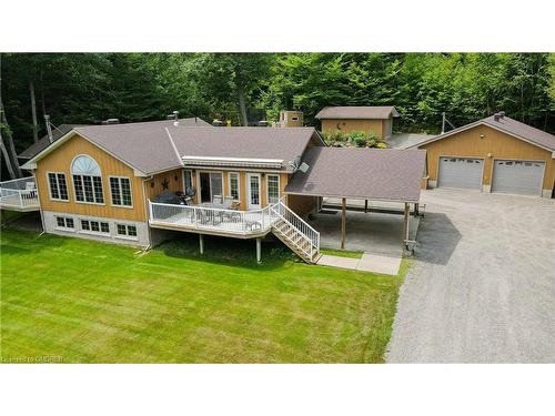 165 Lakeshore Drive, Combermere, ON - Outdoor With Deck Patio Veranda