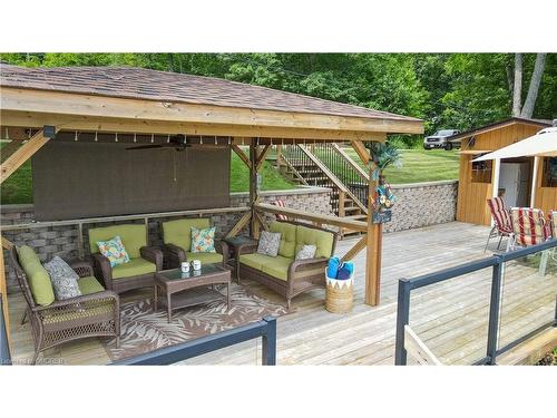 165 Lakeshore Drive, Combermere, ON - Outdoor With Deck Patio Veranda With Exterior