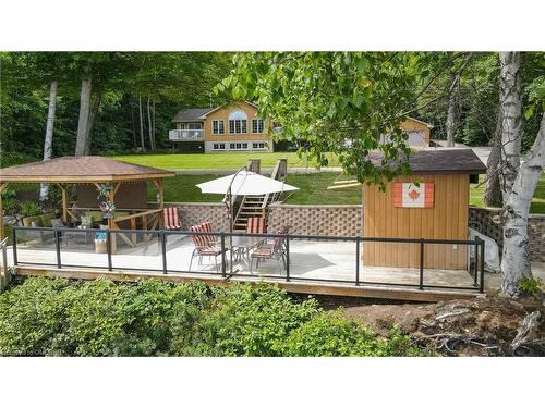 165 Lakeshore Drive, Combermere, ON - Outdoor With Deck Patio Veranda