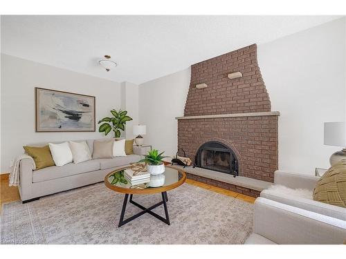 38 Fredrick Street, Woodbridge-Vaughan, ON - Indoor Photo Showing Living Room With Fireplace