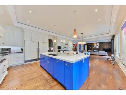 64 Brentwood Road, Oakville, ON - Indoor Photo Showing Kitchen With Double Sink With Upgraded Kitchen