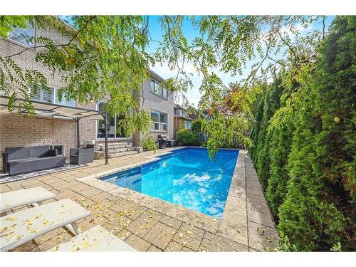 1260 Pepperbush Place, Oakville, ON - Outdoor With In Ground Pool