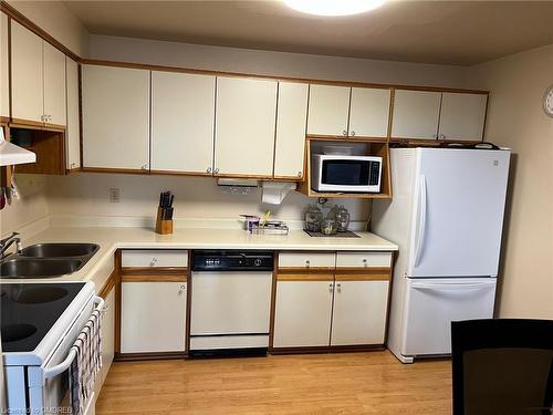 604-21 East Avenue S, Hamilton, ON - Indoor Photo Showing Kitchen With Double Sink