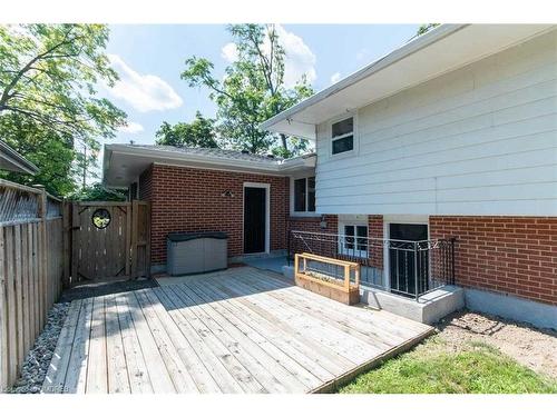 Bsmt-55 Burness Drive, St. Catharines, ON - Outdoor With Deck Patio Veranda With Exterior