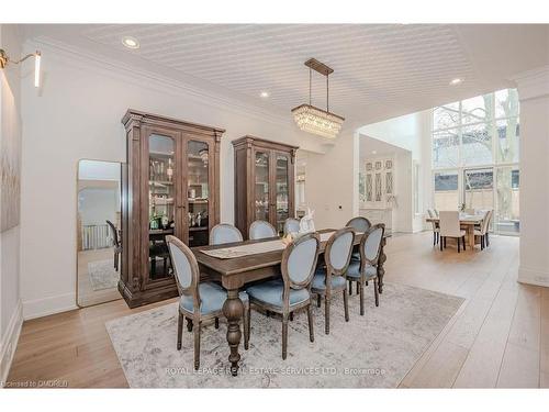 1257 Lakeshore Road Road W, Oakville, ON - Indoor Photo Showing Dining Room