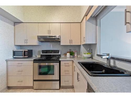 2514-100 Burloak Drive, Burlington, ON - Indoor Photo Showing Kitchen With Double Sink