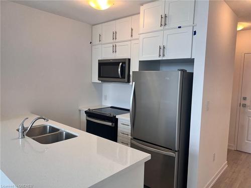 508-450 Dundas Street E, Waterdown, ON - Indoor Photo Showing Kitchen With Double Sink