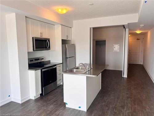 429-450 Dundas Street E, Waterdown, ON - Indoor Photo Showing Kitchen With Stainless Steel Kitchen With Double Sink