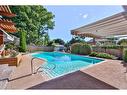 3689 Beechollow Crescent, Mississauga, ON  - Outdoor With In Ground Pool With Backyard 