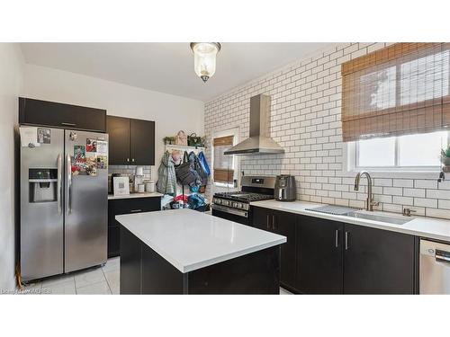 117 Sherman Avenue N, Hamilton, ON - Indoor Photo Showing Kitchen With Stainless Steel Kitchen