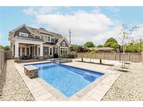 265 Woodale Avenue, Oakville, ON - Outdoor With In Ground Pool With Backyard