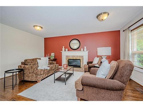 126 Howell Road, Oakville, ON - Indoor Photo Showing Living Room With Fireplace