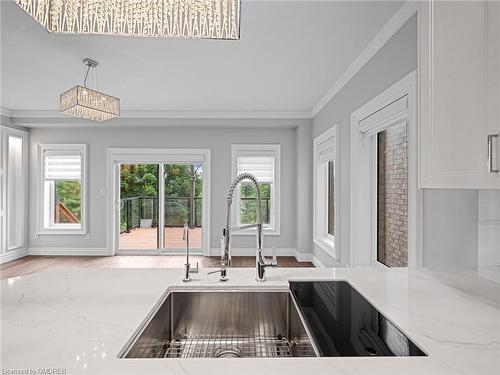 3104 Cardross Court, Oakville, ON - Indoor Photo Showing Kitchen With Double Sink