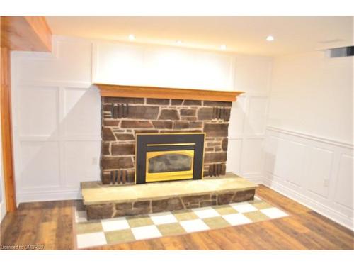 55 Keewatin Avenue, Kitchener, ON - Indoor With Fireplace