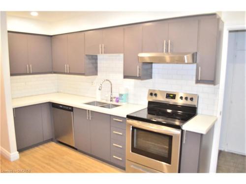 55 Keewatin Avenue, Kitchener, ON - Indoor Photo Showing Kitchen With Double Sink With Upgraded Kitchen