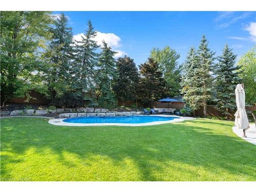 11 Treeview Crescent, Caledon, ON - Outdoor With In Ground Pool With Backyard