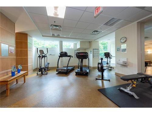 710-1055 Southdown Road, Mississauga, ON - Indoor Photo Showing Gym Room