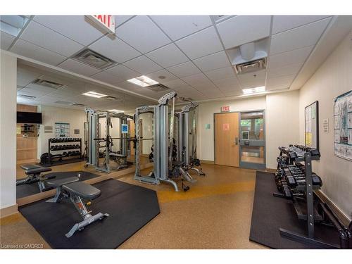 710-1055 Southdown Road, Mississauga, ON - Indoor Photo Showing Gym Room