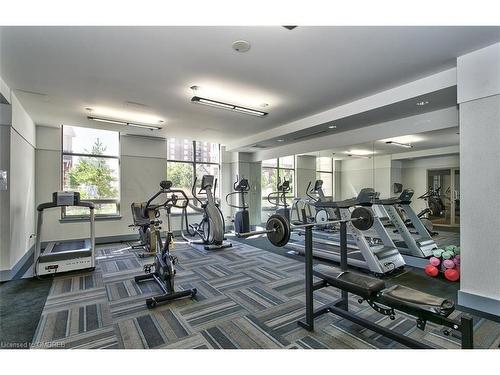 1110-2391 Central Park Drive, Oakville, ON - Indoor Photo Showing Gym Room