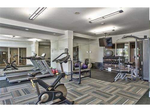 1110-2391 Central Park Drive, Oakville, ON - Indoor Photo Showing Gym Room