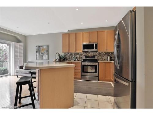 1104 Agram Drive, Oakville, ON - Indoor Photo Showing Kitchen With Stainless Steel Kitchen