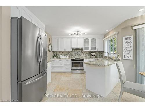 17 Robinson Road, Georgetown, ON - Indoor Photo Showing Kitchen With Upgraded Kitchen