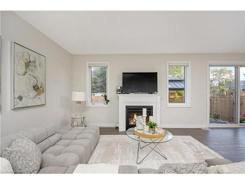 164 Harpin Way E, Fergus, ON - Indoor Photo Showing Living Room With Fireplace