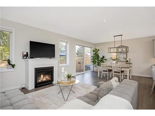 164 Harpin Way E, Fergus, ON - Indoor Photo Showing Living Room With Fireplace