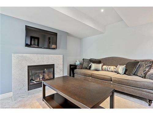 2130 Emily Circle, Oakville, ON - Indoor Photo Showing Living Room With Fireplace