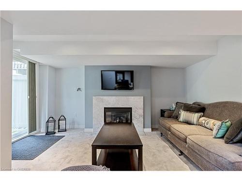 2130 Emily Circle, Oakville, ON - Indoor Photo Showing Living Room With Fireplace