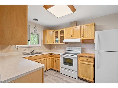 20 Villella Road, Lowbanks, ON - Indoor Photo Showing Kitchen With Double Sink