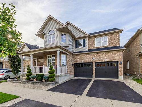 323 Mcdougall Crossing, Milton, ON - Outdoor With Deck Patio Veranda With Facade