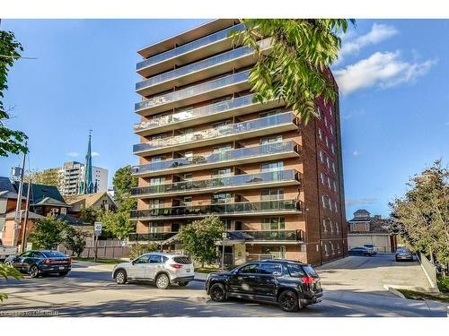 201-81 Charlton Avenue E, Hamilton, ON - Outdoor With Balcony