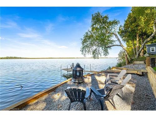 1294 Black Beach Lane, Ramara, ON - Outdoor With Body Of Water With View