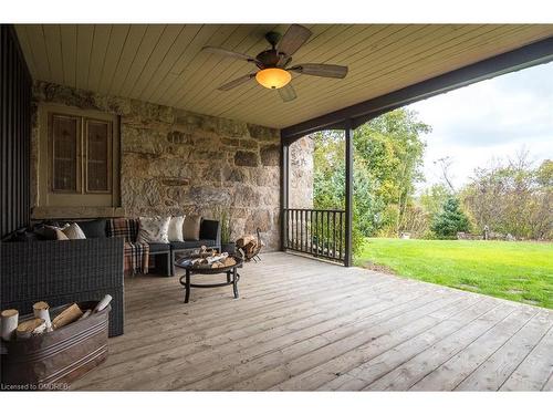 8268 Canyon Road, Campbellville, ON - Outdoor With Deck Patio Veranda With Exterior