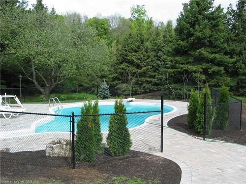 8268 Canyon Road, Campbellville, ON - Outdoor With In Ground Pool With Backyard