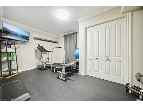 3021 Woodland Park Drive, Burlington, ON - Indoor Photo Showing Gym Room