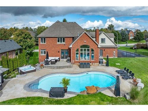 48 Palomino Drive, Carlisle, ON - Outdoor With In Ground Pool With Deck Patio Veranda With Backyard