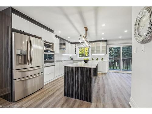 91 Oneida Boulevard, Hamilton, ON - Indoor Photo Showing Kitchen With Upgraded Kitchen