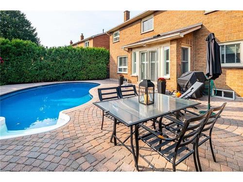 2058 Grand Boulevard, Oakville, ON - Outdoor With In Ground Pool With Deck Patio Veranda With Exterior