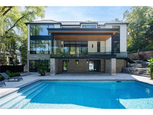 233 Lakewood Drive, Oakville, ON - Outdoor With In Ground Pool