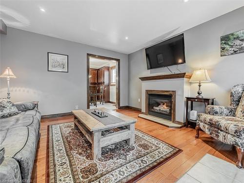 40 Grattan Street, North York, ON - Indoor Photo Showing Living Room With Fireplace