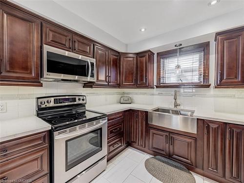 40 Grattan Street, North York, ON - Indoor Photo Showing Kitchen With Double Sink