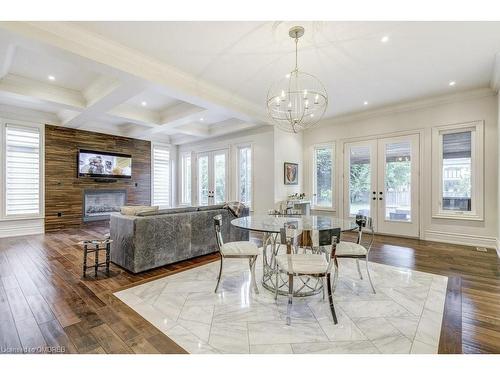 1035 Truman Avenue, Oakville, ON - Indoor Photo Showing Other Room With Fireplace